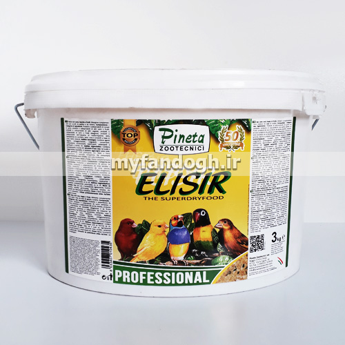 خوراک خشک تخم مرغی الیزیر پینتا با میوه Pineta ELISIR
