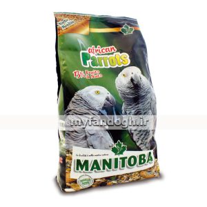خوراک افریکن پروت منیتوبا MANITOBA African Parrots