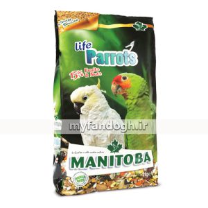 غذای رژیمی طوطی سانان لایف پروت منیتوبا MANITOBA Life Parrots