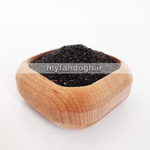 دانه کینوا سیاه خوراکی برای انسان و طوطی سانان Black quinoa