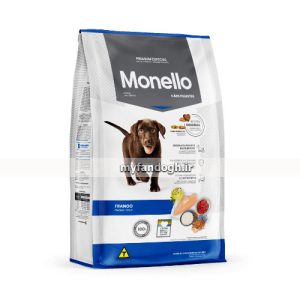 غذای خشک توله سگ مونلو ممتاز Monello dog especial filhotes frango