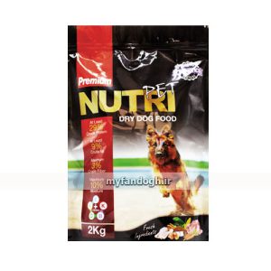 غذای خشک پریمیوم سگ های بالغ فعال نوتری با پروبیوتیک NUTRI Premium dry dog food