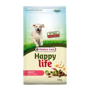 غذای خشک سگ بالغ هپی لایف ورسلاگا با گوشت بره Versele laga Happy life Adult with Lamb