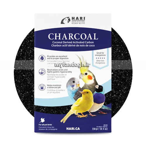 کربن اکتیو یا زغال فعال پرندگان هاگن Hagen charcoal supplement