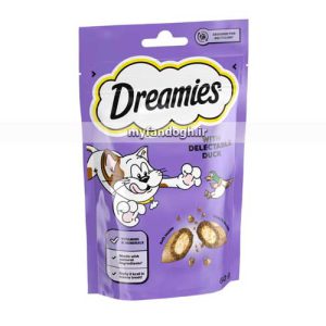 بیسکویت تشویقی گربه دریمیز با طعم اردک DREAMIES Cat Treat Biscuits With Duck Flavour