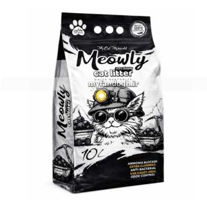 خاک گربه میولی کربن اکتیو پروپت Meowly Carbon Active Cat Litter
