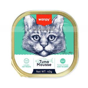 موس گربه ونپی با طعم تن ماهی WANPY Tuna Mousse For Cat