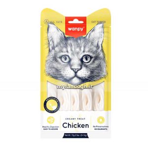 بستنی گربه ونپی طعم مرغ WANPY Creamy Treat Chicken For Cat