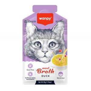 سوپ گربه ونپی گوشت اردک WANPY Meat Broth Duck For Cat