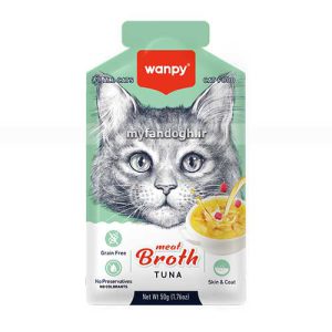 سوپ گربه ونپی گوشت ماهی تن WANPY Meat Broth Tuna For Cat