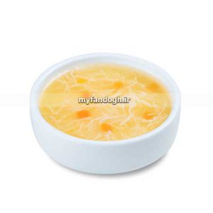سوپ گربه ونپی گوشت مرغ با کدو حلوایی و هویج