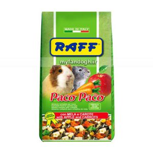 غذای جوندگان و خوکچه‌ هندی پاکو پاکو راف Raff Paco Paco